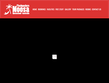 Tablet Screenshot of flashpackersnoosa.com